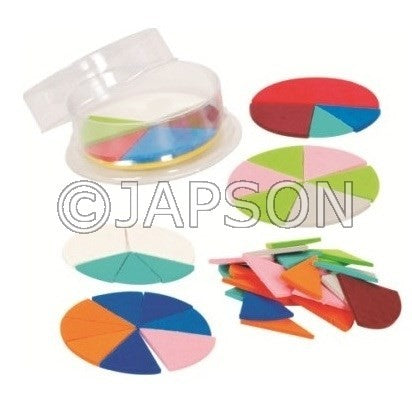 Fraction Wheel EVA Foam (Magnetic) for School Maths Lab Fraction Wheel EVA Foam (Magnetic) for School Maths Lab